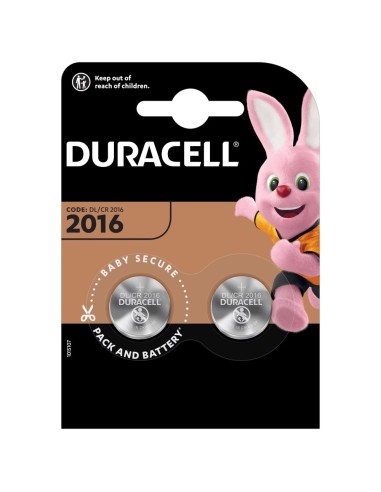Patarei Duracell CR2016 liitium 2tk/pk