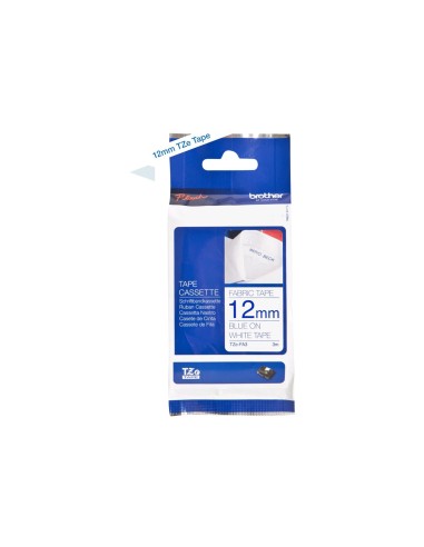 Sildilint Brother TZe-FA3, Triigitav tekstiil, White/Blue