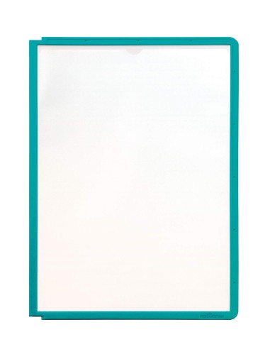 Durable Panel with coloured frame green