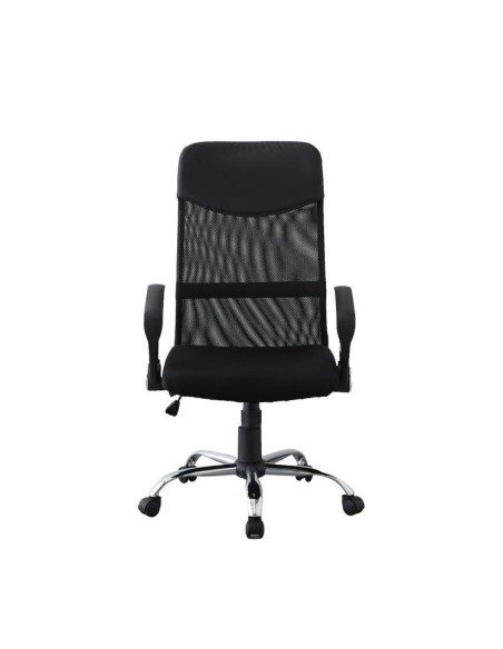 Office Chair College black with armrest, H-935F-2