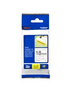 Etiketilint Brother TZe-S241, Black on White, Eriti Tugeva Liimiga 2