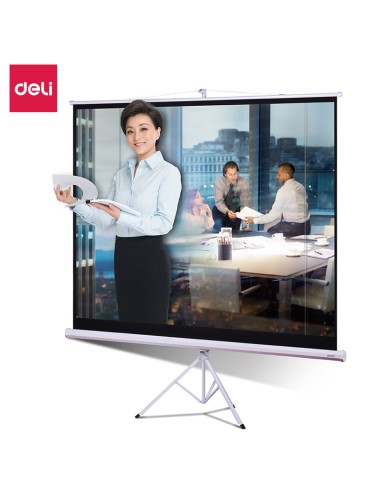 Projector and its accessories Deli 100´(Diagonal length);Screen ratio: 4:3；Size: 197 Deli