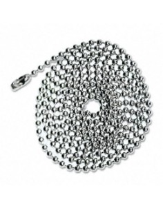 Chain to cardholder metal 80cm silver