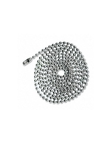 Chain to cardholder metal 80cm silver