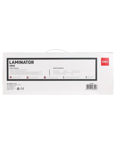 Laminaator Deli 3892 A3 kuni 200mic