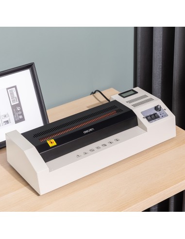 Laminator DELI film width: a3laminate speed: 300mm/min film ran grey