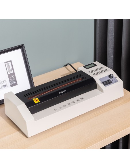 Laminator DELI film width: a3laminate speed: 300mm/min film ran grey