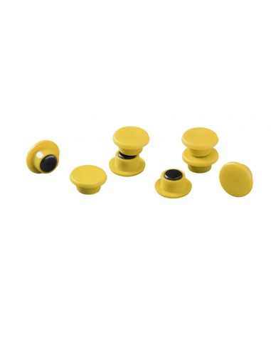 *Magnets Durable 15mm yellow 8pcs in blister