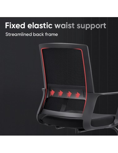 Conference Chair DELI 615*560*875-990mm BLACK