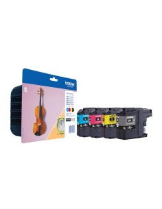 Brother Kõrge Tootlikkusega Tindikassettide Komplekt LC127XLVALBPDR, Multicolor