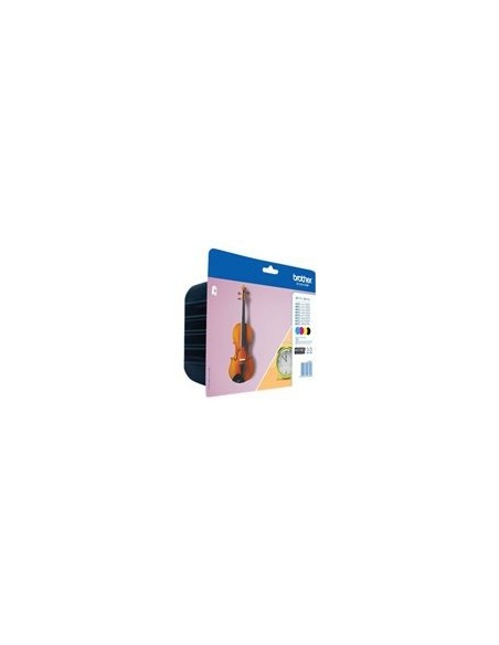 Brother Kõrge Tootlikkusega Tindikassettide Komplekt LC127XLVALBPDR, Multicolor