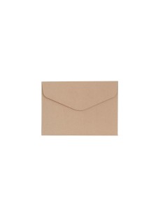Envelope B7 Nature dark beige K., 120g/m2 10 pcs/pack