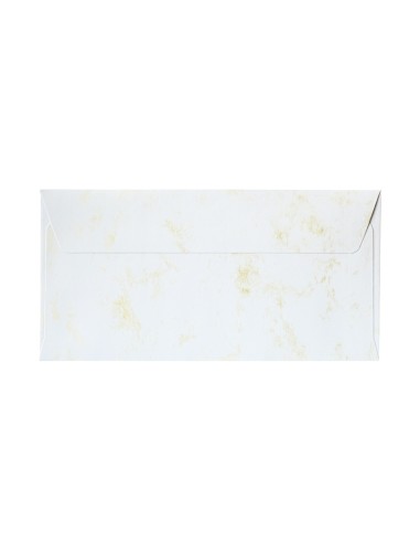 Ümbrik Galeri Papieru DL Marble Metallic Light Gold P 120g/m2, 10tk/pk D
