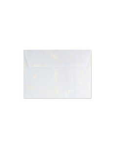 Ümbrik Galeri Papieru C6 Marble Metallic Light Gold P 120g/m2, 10tk/pk D