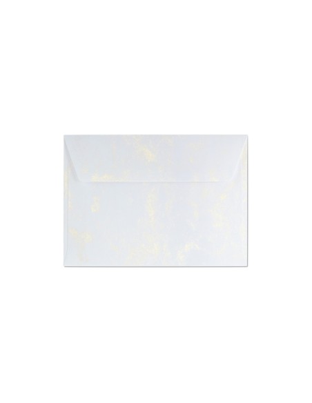 Ümbrik Galeri Papieru C6 Marble Metallic Light Gold P 120g/m2, 10tk/pk D