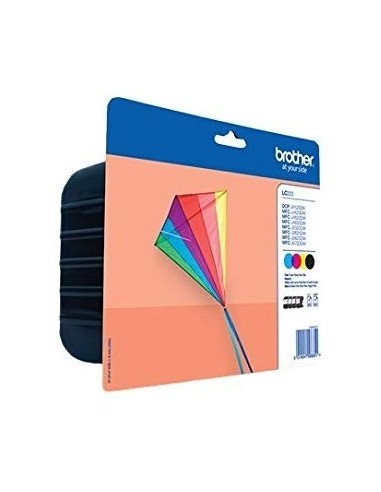 Tindikassetid Brother LC223, Multicolor, Suure saagikusega