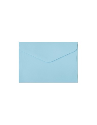 Envelope C6 Smooth blue satin K, 130g/m2, 10 pcs/pack