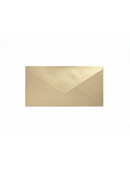 Envelope DL 0mmx160mm Pearl gold K, 150g/m2, 10 pcs/pack