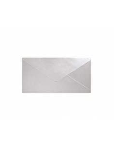 Envelope DL 0mmx160mm Pearl light silver K, 150g/m2, 10 pcs/pack