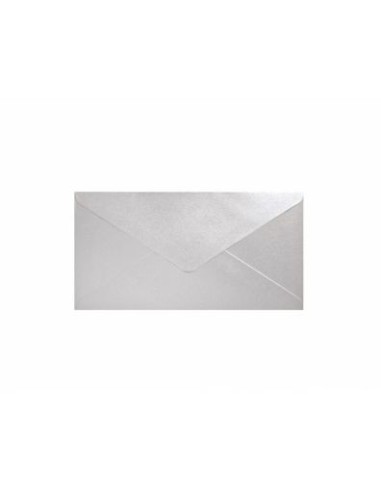 Ümbrik Galeri Papieru 80mmx160mm Pearl light silver, 150g/m2, 10tk/pk