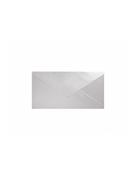 Envelope DL 0mmx160mm Pearl light silver K, 150g/m2, 10 pcs/pack