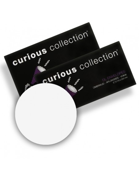 Envelope  C65 Curious Metallic 20tk/pk Ice Silver