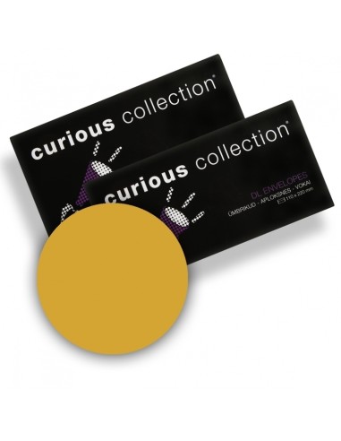 Envelope  C65 Curious Metallic 20tk/pk Super Gold