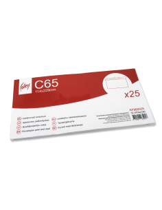 Envelope C65 COLLEGE 114x229mm 25pcs in pack