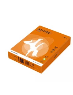 Colour paper IQ A4 160gsm 250sheets OR43 Orange
