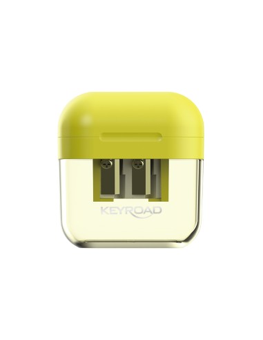 KEYRAOD Jelly Gel collection 1pc 2-hole sharpener with Jelly Gel design/blister card