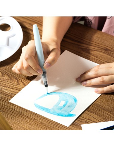 A6 Watercolor Paper DELI A6, 300g, 16ps/bag White