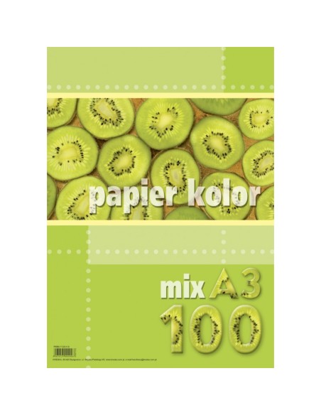 Koopiapaber Kreska MIX A3, 5x20 lehte