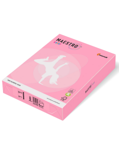Colour paper IQ A4 160gsm 250sheets PI25 Pink