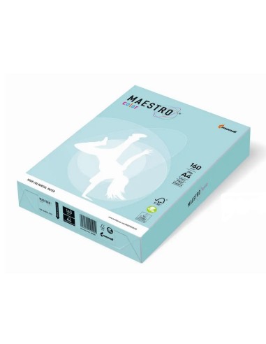 Koopiapaber IQ A4/160g/250L MB30 sinine