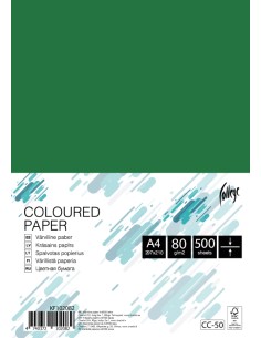 Koopiapaber College A4/80g/500L, roheline