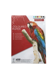 Colored paper KPF College A4/120 sheets, loose sheets, 6 colors x 20 sheets 2