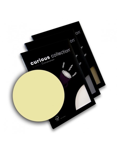 Design Paper Curious Metallics White Gold A4/120gr/50sh