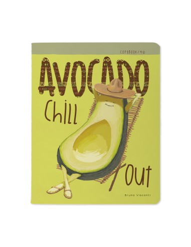 Kaustik Bruno Visconti A5/48L Avocado Chill Out 5x5ruut