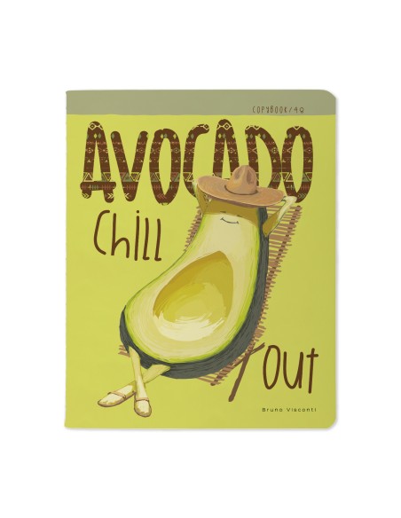 Kaustik Bruno Visconti A5/48L Avocado Chill Out 5x5ruut