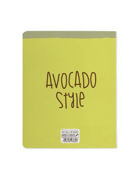 Kaustik Bruno Visconti A5/48L Avocado Chill Out 5x5ruut