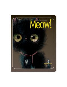 Kaustik Bruno Visconti A5/48L Kitty Life.Black 5x5ruut