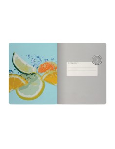 Kaustik Bruno Visconti A5/48L Exotic Fruits.Pineapple 5x5ruut 2