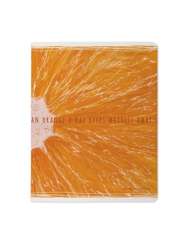 Kaustik Bruno Visconti A5/48L Exotic Fruits.Orange 5x5ruut