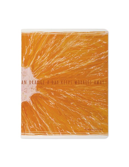 Kaustik Bruno Visconti A5/48L Exotic Fruits.Orange 5x5ruut