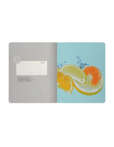 Kaustik Bruno Visconti A5/48L Exotic Fruits.Orange 5x5ruut