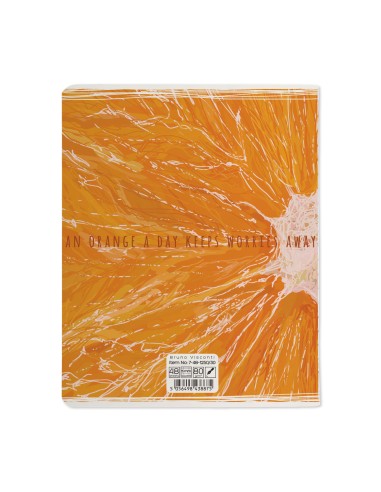 Kaustik Bruno Visconti A5/48L Exotic Fruits.Orange 5x5ruut