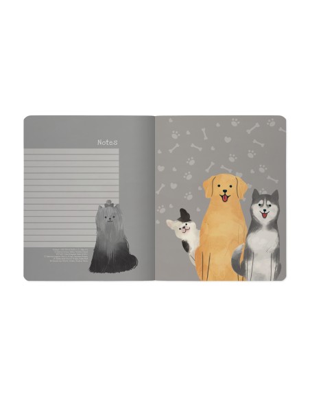 Kaustik Bruno Visconti A5/48L Funny Dogs.York 5x5ruut