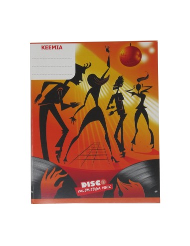 Exercise book Disco Keemia A5/36sh 5x5 squared