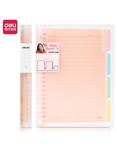 Spiraalkaustik DELI A5/60L assortii