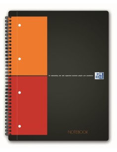 NOTEBOOK OXFORD 001201 A4+, SQUAR. 80 SHEETS (P)